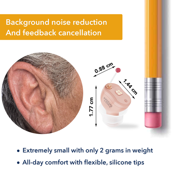 Rechargeable Digital Hearing Aids 16 Channels (Ref: F20D1)