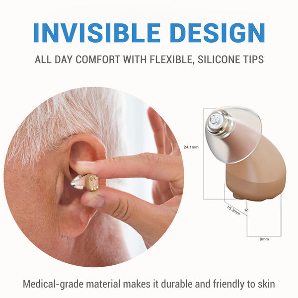 Minitone – Rechargeable CIC Hearing Aids