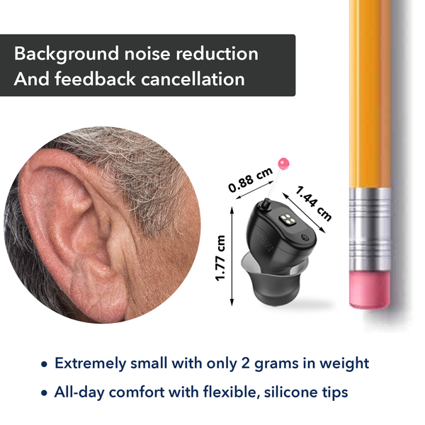 Rechargeable Digital Hearing Aids 16 Channels (Ref: F20D1)