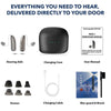 Rechargeable Behind ear hearing aids, Bluetooth with App control (Ref: R03L1)