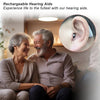 Rechargeable Behind ear hearing aids, Bluetooth with App control (Ref: R03L1)