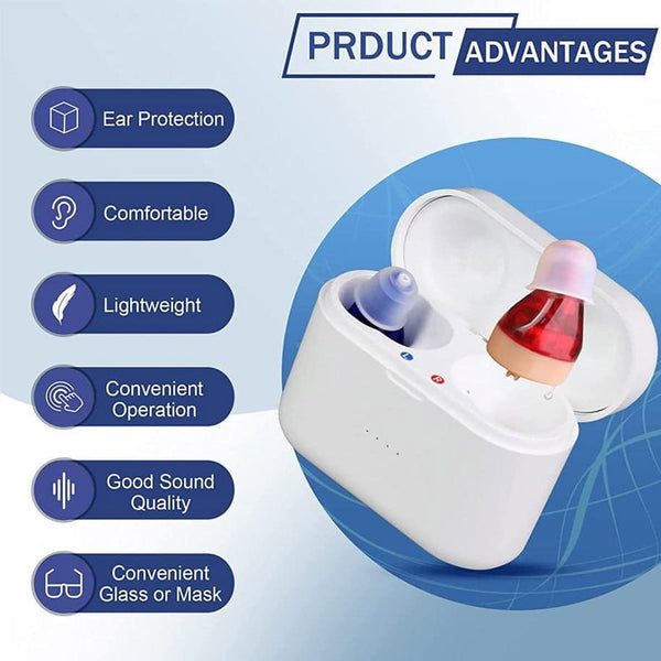 Mini Rechargeable CIC Hearing aids